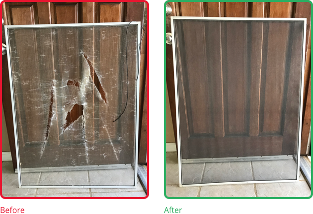 Mobile window screen repair in Arvada Colorado